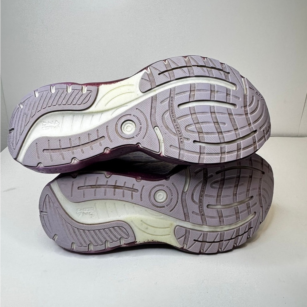 Brooks Glycerin 20 Purple Breathable Lightweight Running Shoe Size 8.5 - Picture 7 of 9